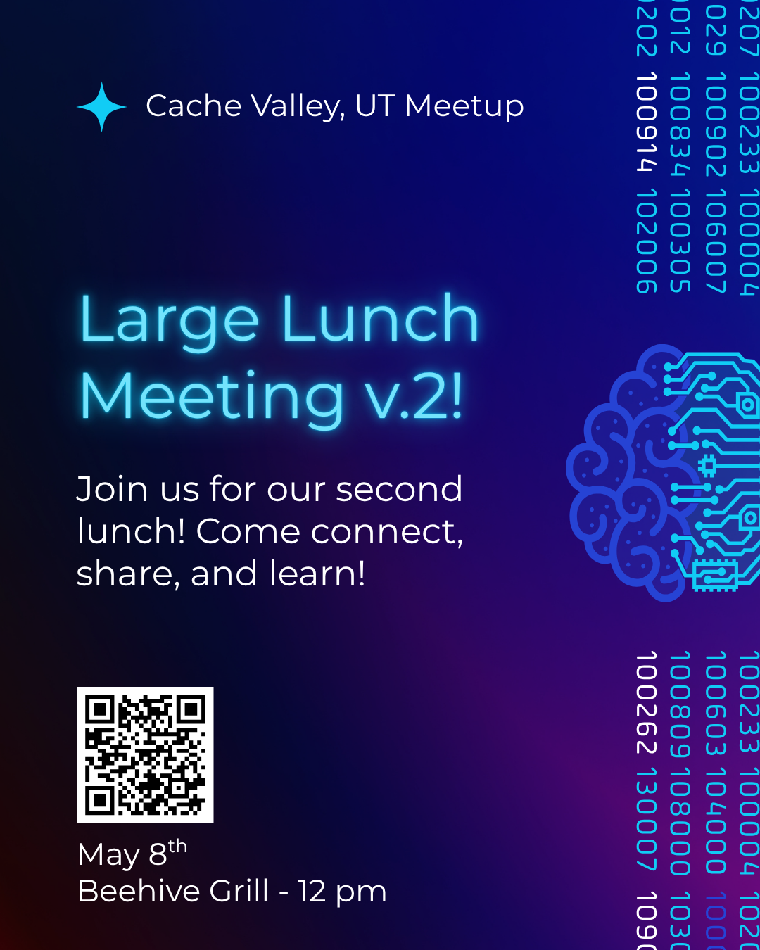 Cache Valley AI Meetup - Large Lunch Meeting v.2 - May 2026